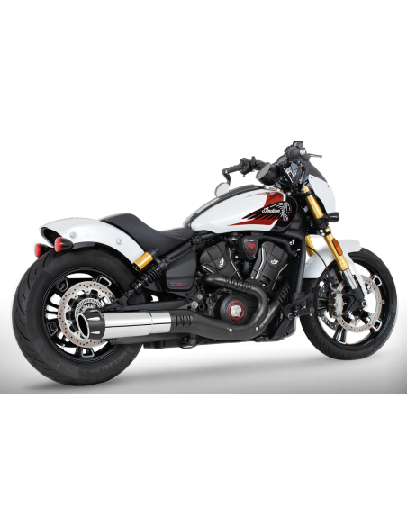 TERMINALI SLIP-ONS DA 4" PER INDIAN SCOUT 2025 A OGGI