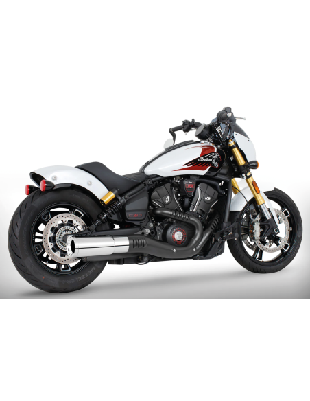 TERMINALI SLIP-ONS DA 4" PER INDIAN SCOUT 2025 A OGGI