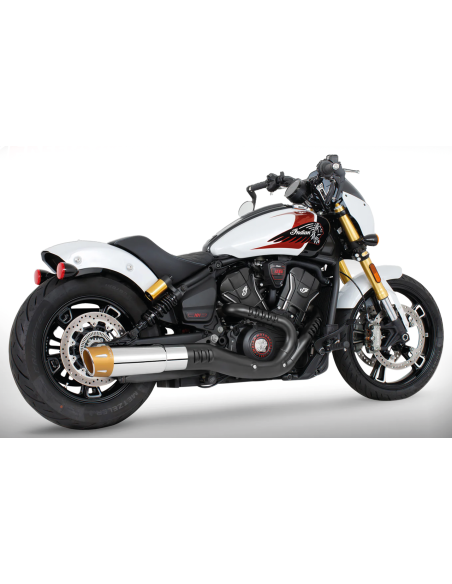TERMINALI SLIP-ONS DA 4" PER INDIAN SCOUT 2025 A OGGI