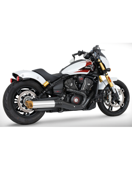 TERMINALI SLIP-ONS DA 4" PER INDIAN SCOUT 2025 A OGGI