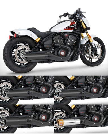 TERMINALI SLIP-ONS DA 4" PER INDIAN SCOUT 2025 A OGGI