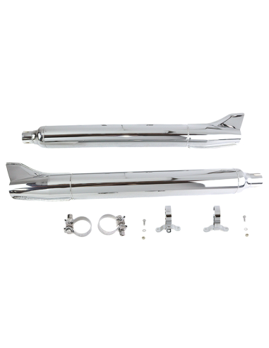 TERMINALI FISHTAIL TORPEDO PER TOURING