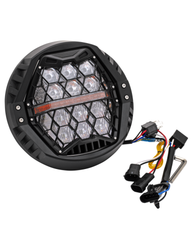 PARABOLA A LED HONEYCOMB DA 7"