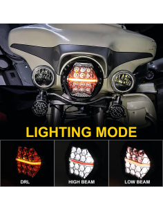 PARABOLA A LED HONEYCOMB DA 7" 2