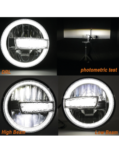 PARABOLA A LED WRANGLER DA 7"
