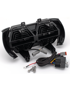 PARABOLA A LED HONEYCOMB PER ROAD  GLIDE 2