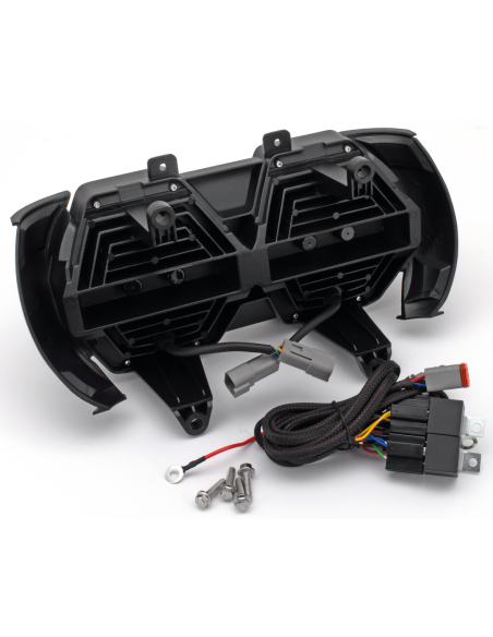 PARABOLA A LED HONEYCOMB PER ROAD  GLIDE