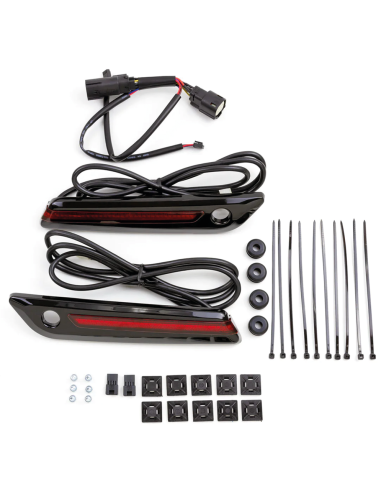 COPERTURA ILLUMINATA CERNIERE BORSE PER TOURING DA CIRO