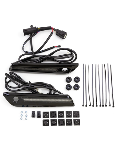 COPERTURA ILLUMINATA CERNIERE BORSE PER TOURING DA CIRO