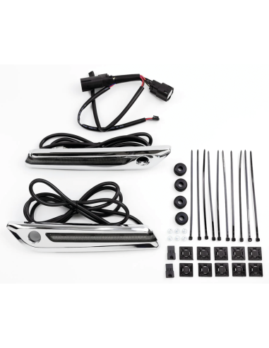 COPERTURA ILLUMINATA CERNIERE BORSE PER TOURING DA CIRO