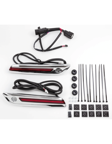 COPERTURA ILLUMINATA CERNIERE BORSE PER TOURING DA CIRO