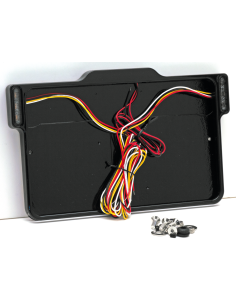 CORNICE PORTATARGA CON ILLUMINAZIONE