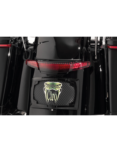 FANALE POSTERIORE E PORTATARGA CIRO PER TOURING