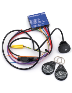 INTERRUTTORE DI ACCENSIONE ELEKTRONIKBOX SENZA CHIAVE TIPO RFID O CON IMPRONTA DIGITALE