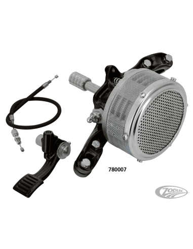 SIRENA PER RUOTA POSTERIORE STILE 1936 PER SWINGARM, SOFTAIL E TELAI RIGIDI