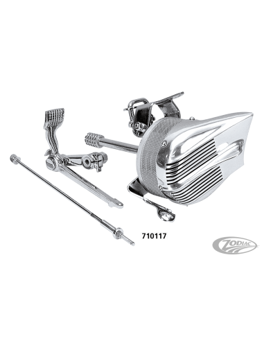 SIRENA PER RUOTA POSTERIORE STILE 1936 PER SWINGARM, SOFTAIL E TELAI RIGIDI