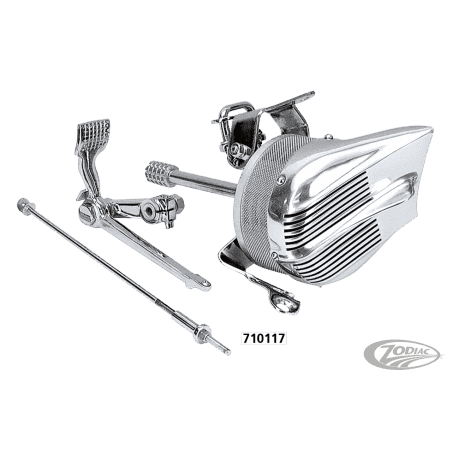 SIRENA PER RUOTA POSTERIORE STILE 1936 PER SWINGARM, SOFTAIL E TELAI RIGIDI