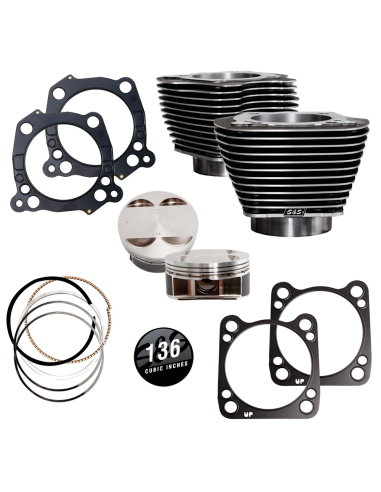 KIT CILINDRI S&S BIG BORE STROKER 131CI & 136CI PER MILWAUKEE EIGHT