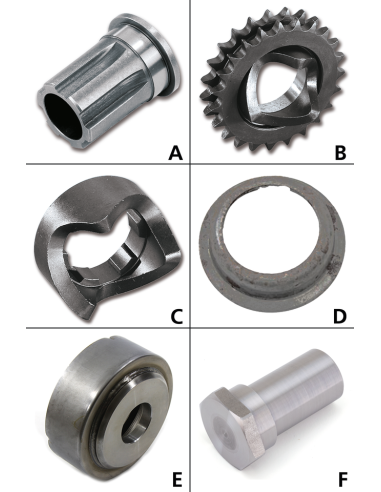 KIT PIGNONE COMPENSATORE E PARTI PER BIG TWIN 4 E 5 MARCE