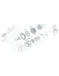 PARTI PER FRIZIONE STANDARD SU BIG TWIN EVOLUTION 1998-2000 & TWIN CAM 1999-2017